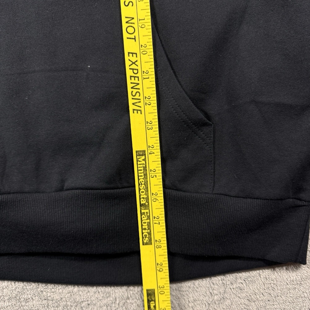 Stranger Things Hawkins Graphic Hoodie Men's XL Black Pullover Netflix NWT - Picture 6 of 9